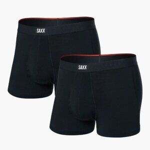 NWT - Saxx Vibe Xtra Boxer Brief - Black - 2 Pack